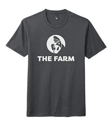 Farm Tri-Blend T-Shirt - Charcoal